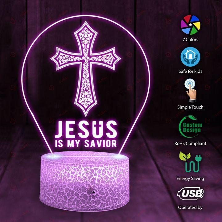 Jesus Is My Savior Led Night Light TA