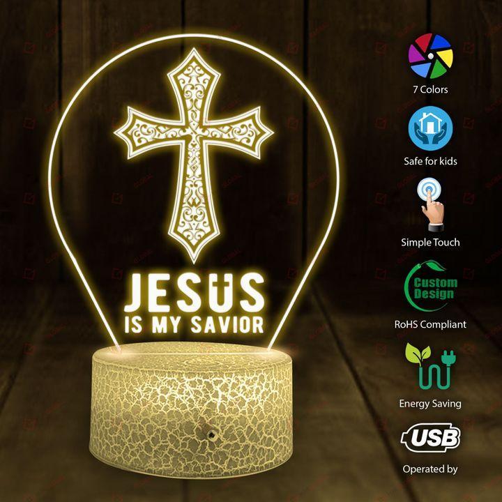 Jesus Is My Savior Led Night Light TA