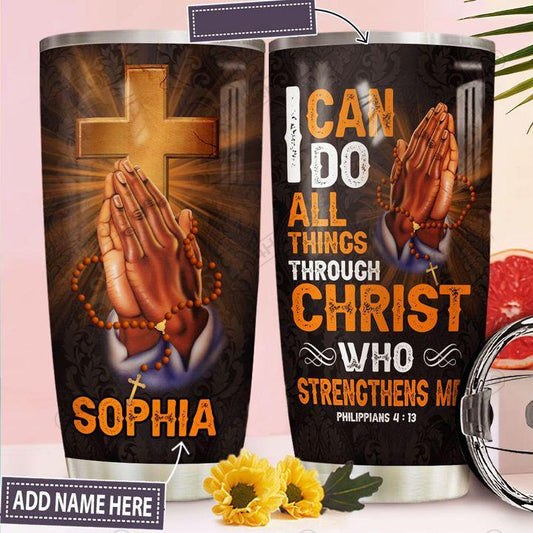 Jesus Bible Personalized 3D Tumbler LAM