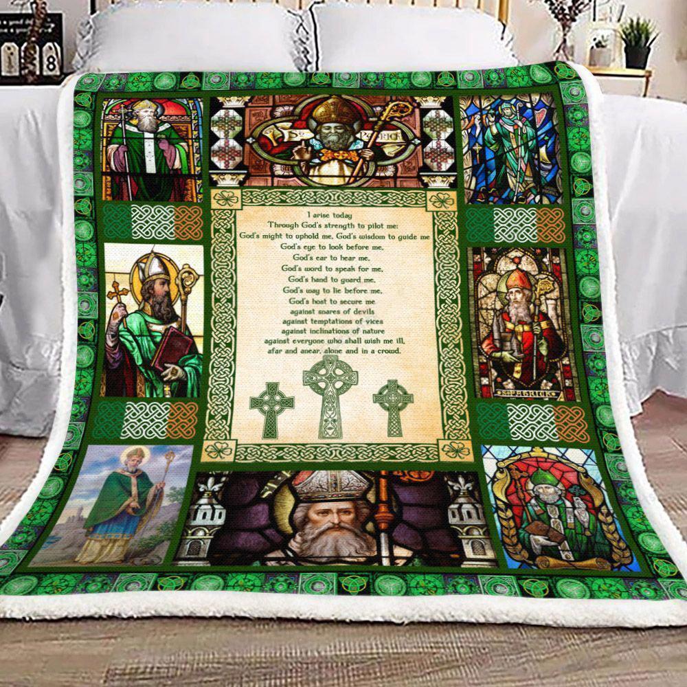 Irish Saint Patrick Day 3D All Over Printed Blanket