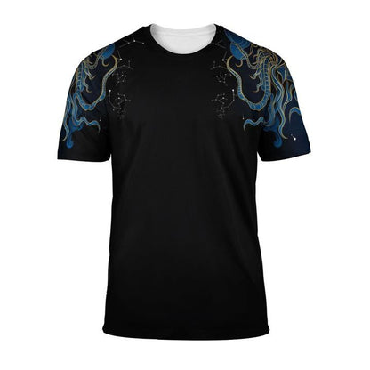Japanese Demon Dragon All Over 3D T Shirt