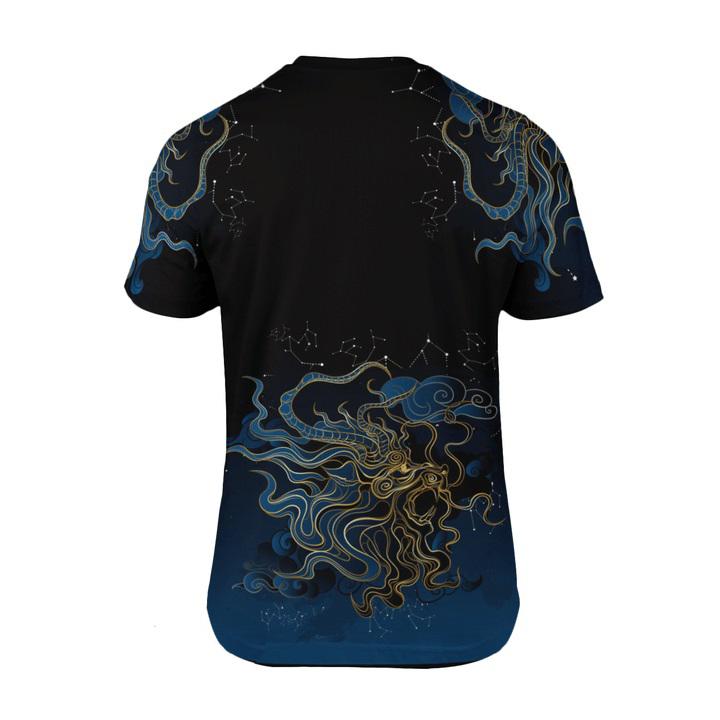 Japanese Demon Dragon All Over 3D T Shirt