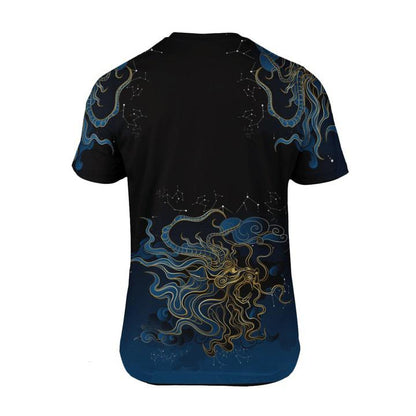 Japanese Demon Dragon All Over 3D T Shirt