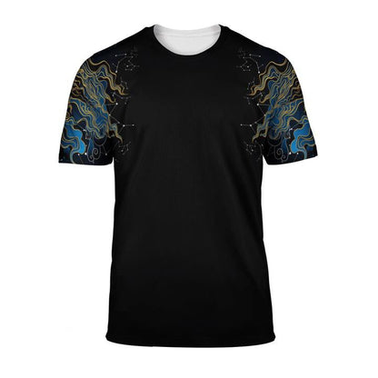 Japanese Fox Dragon All Over 3D T Shirt