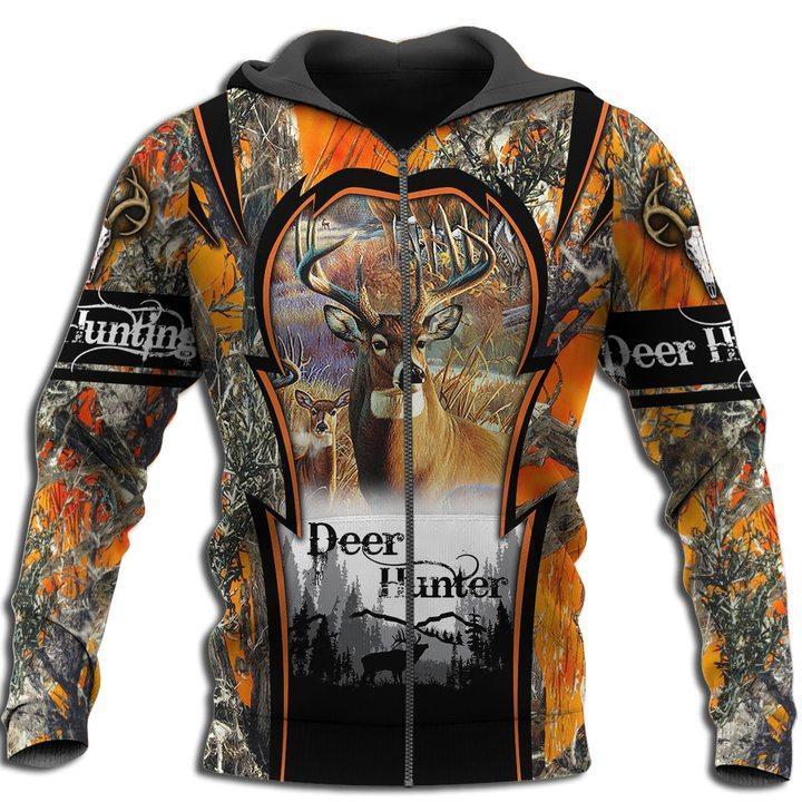 Deer Hunting 3D All Over Printed Shirts for Men and Women AM121003 - Amaze Style™-Apparel