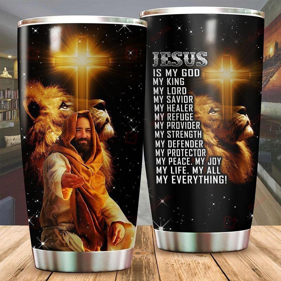 Jesus Is My Everything Stainless Steel Tumbler 20 Oz TA040213 - Amaze Style™-Tumbler