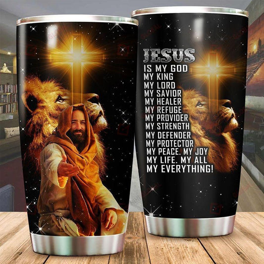 Jesus Is My Everything Stainless Steel Tumbler 20 Oz TA040213 - Amaze Style™-Tumbler
