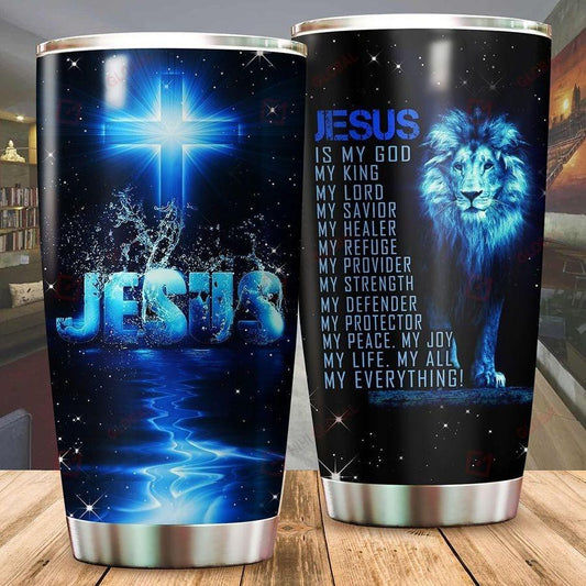 Jesus Is My Everything Stainless Steel Tumbler 20 Oz TA040214 - Amaze Style™-Tumbler