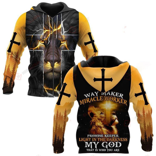 Way Maker-My God 3D All Over Printed Shirts For Men and Women TA042001 - Amaze Style™-Apparel