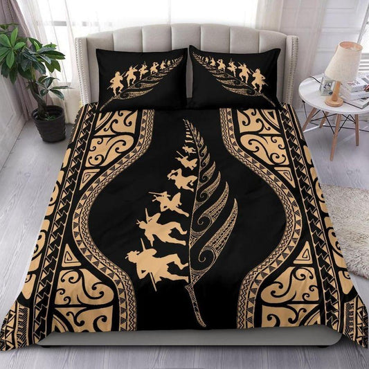 New Zealand Haka Fern Bedding Set TA0712201