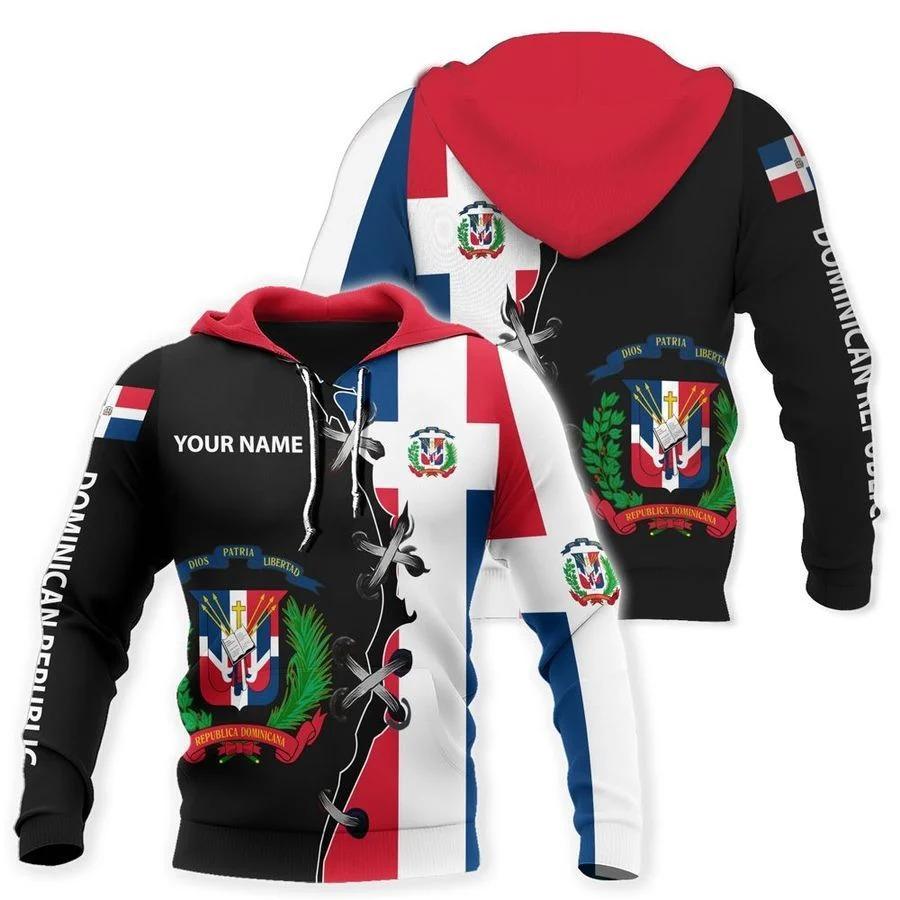 Customize Dominican Republic 3D All Over Print Shirts TA07252002