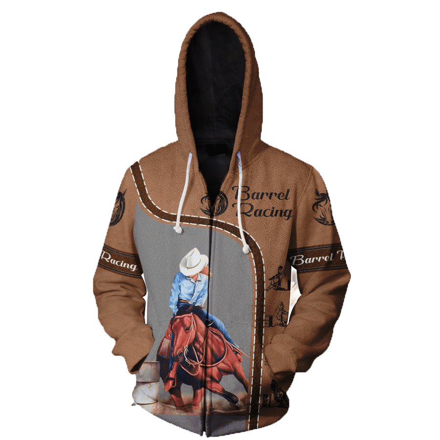Barrel Racing Horse 3D All Over Printed Shirts For Men And Women TN