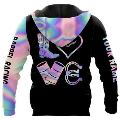Personalized Horse Barrel Racing 3D All Over Printed Unisex Shirts TN