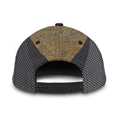Customize name Trucker 3D Printed Cap