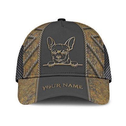Personalized Chihuahua 3D Printed Cap