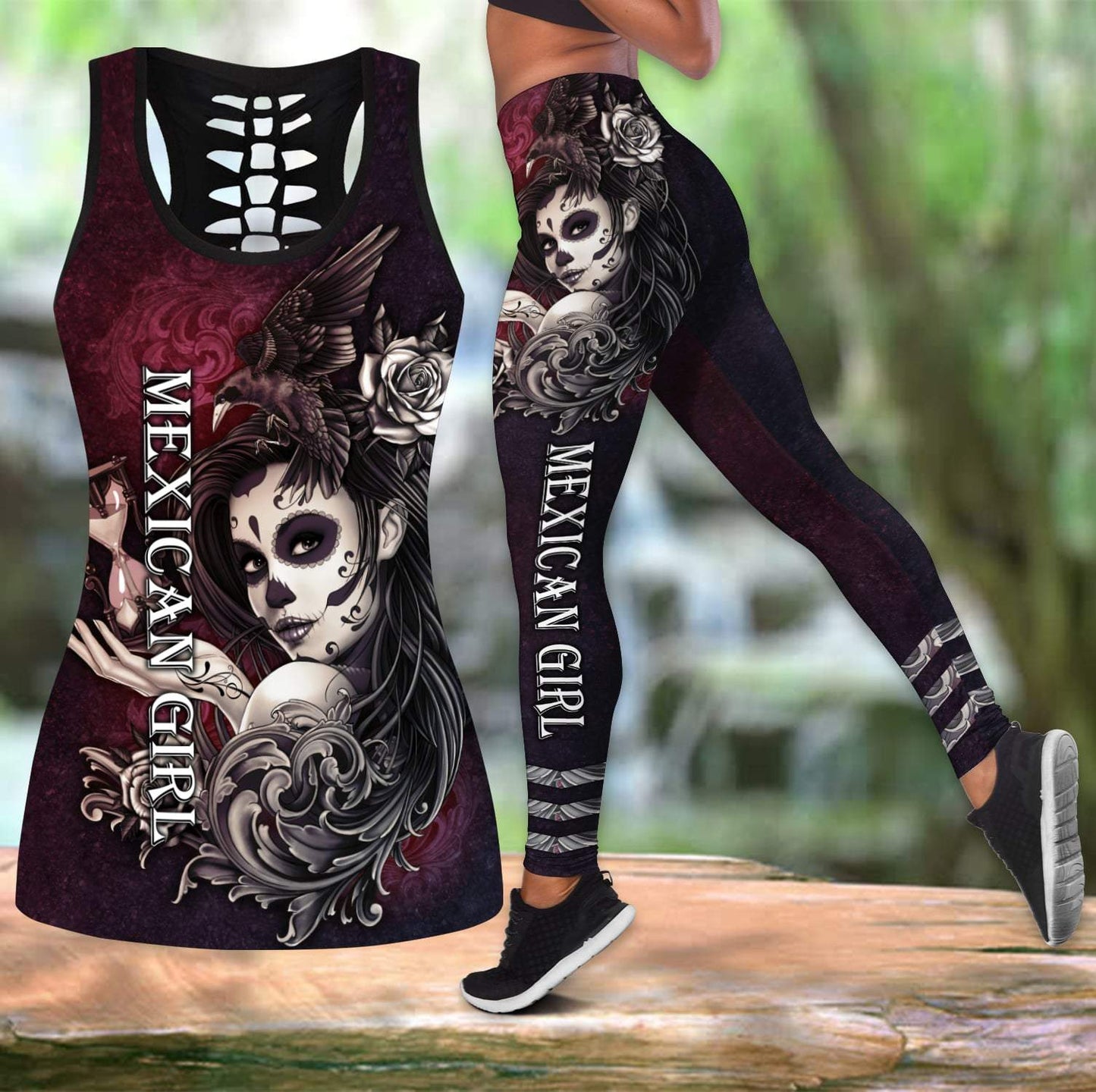 Mexico Girl Combo Tank Top + Legging QB07042003