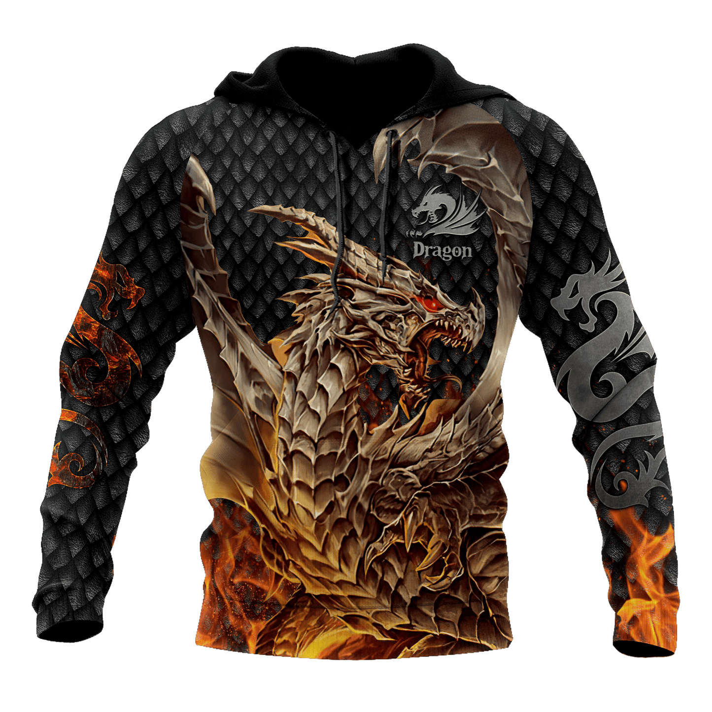 Premium Dragon All Over Printed Shirts For Men And Women MEI