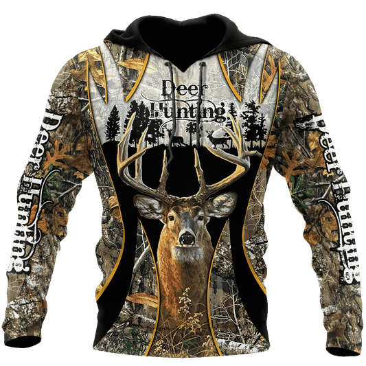 Deer Hunting 3D All Over Printed Shirts For Men AM082056-LAM