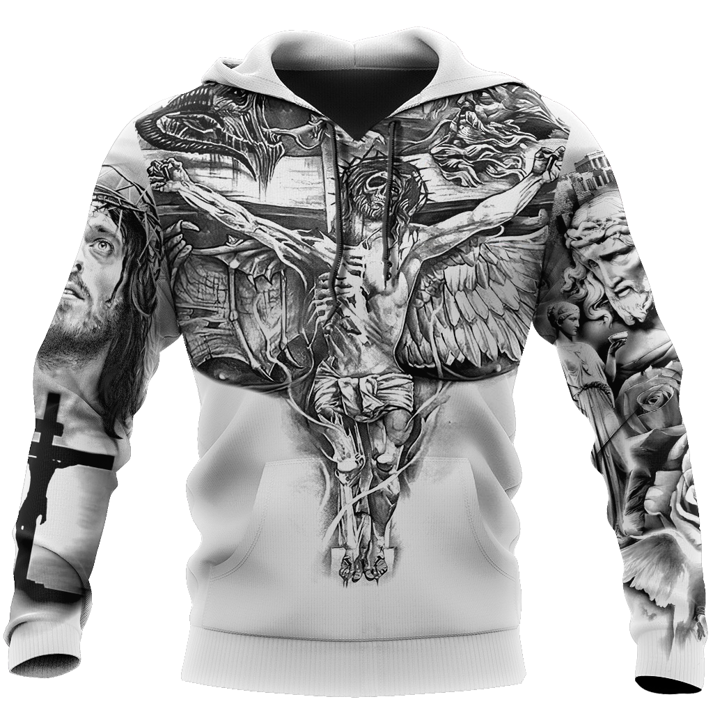 Premium Christian Jesus 3D All Over Printed Unisex Shirts - Amaze Style™-Apparel