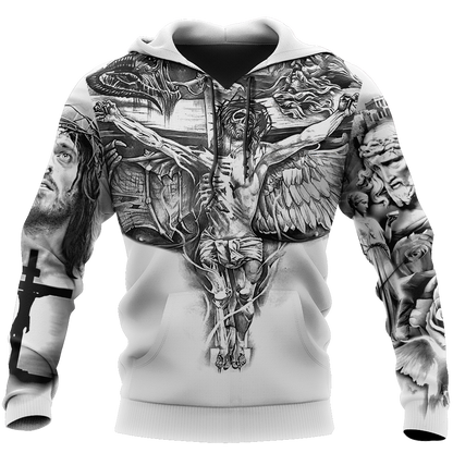 Premium Christian Jesus 3D All Over Printed Unisex Shirts - Amaze Style™-Apparel