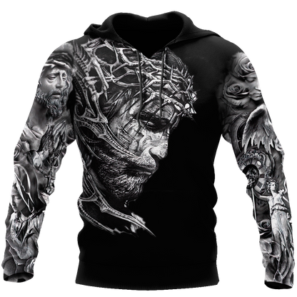 Premium Christian Jesus 3D All Over Printed Unisex Shirts - Amaze Style™-Apparel