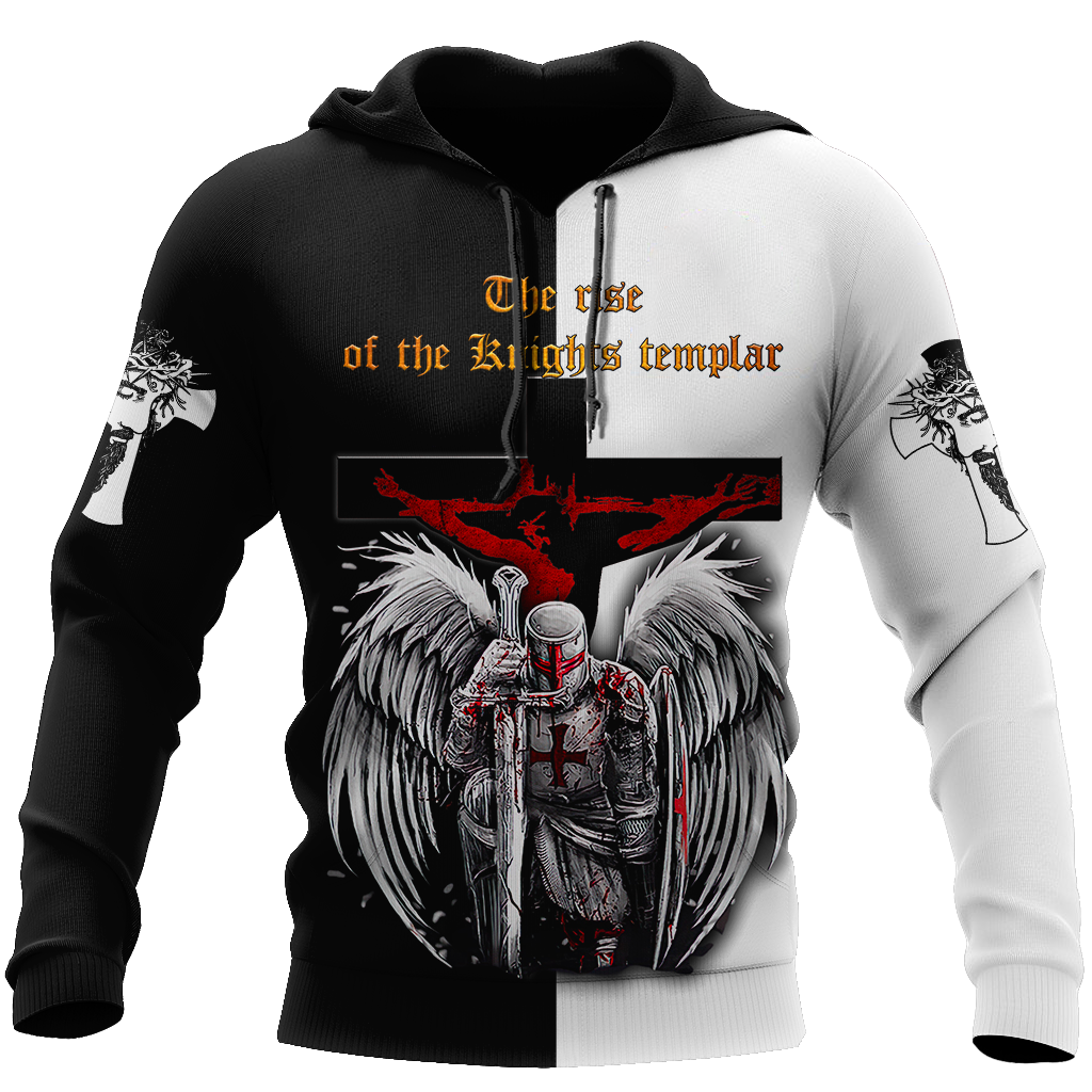 Knight of Christ Jesus 3D All Over Printed Shirts For Men and Women AM210402 - Amaze Style™-Apparel