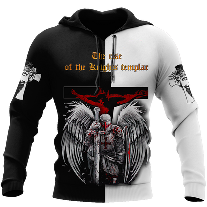 Knight of Christ Jesus 3D All Over Printed Shirts For Men and Women AM210402 - Amaze Style™-Apparel