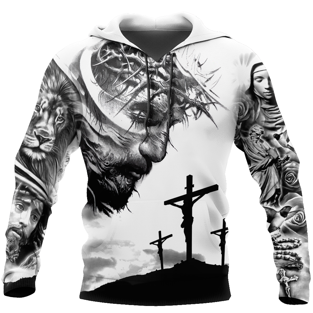 Premium Christian Jesus 3D All Over Printed Unisex Shirts - Amaze Style™-Apparel