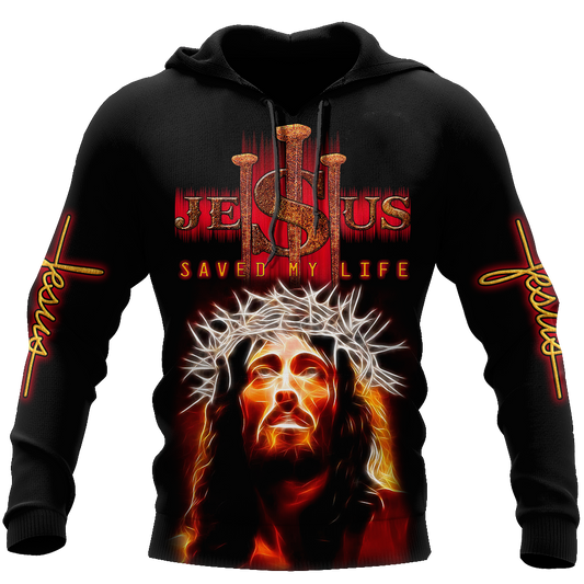 God Saved my Life - Christian - 3D All Over Printed Style for Men and Women