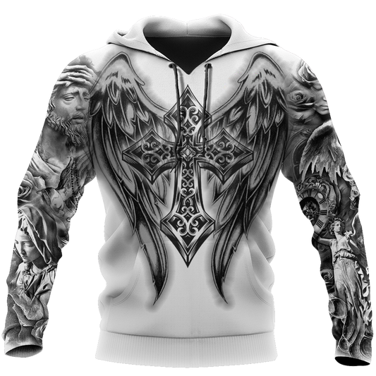 Premium Christian Jesus 3D All Over Printed Unisex Shirts - Amaze Style™-Apparel