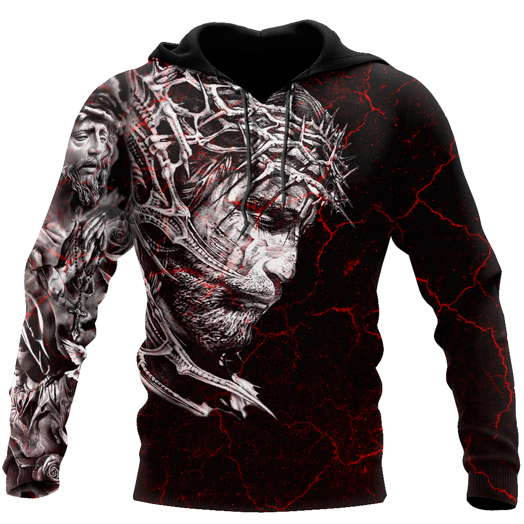 Premium Christian Jesus 3D All Over Printed Unisex Shirts - Amaze Style™-Apparel