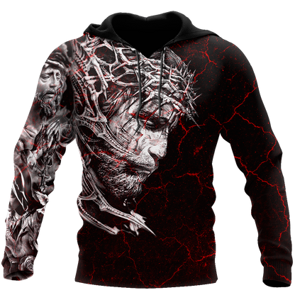 Premium Christian Jesus 3D All Over Printed Unisex Shirts - Amaze Style™-Apparel