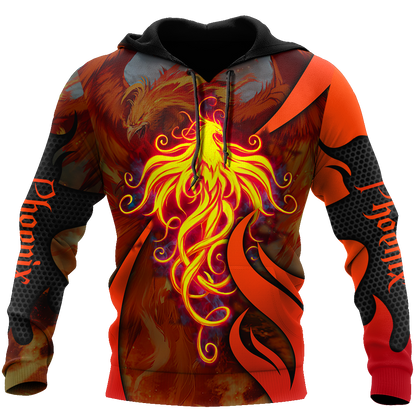 Phoenix Power 3D All Over Printed Hoodie Shirt Limited by SUN AM180501 - Amaze Style™-Apparel