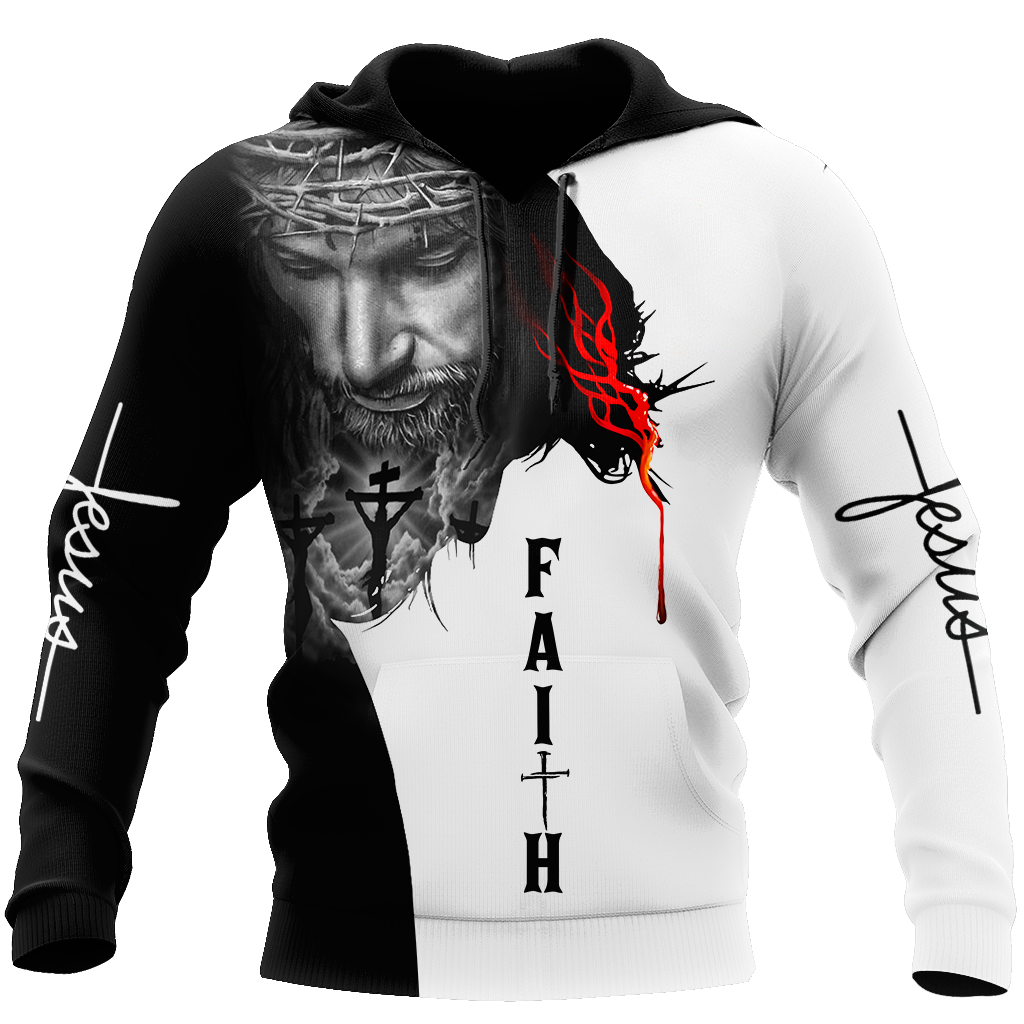 Jesus American Faith 3D All Over Printed Shirts For Men and Women