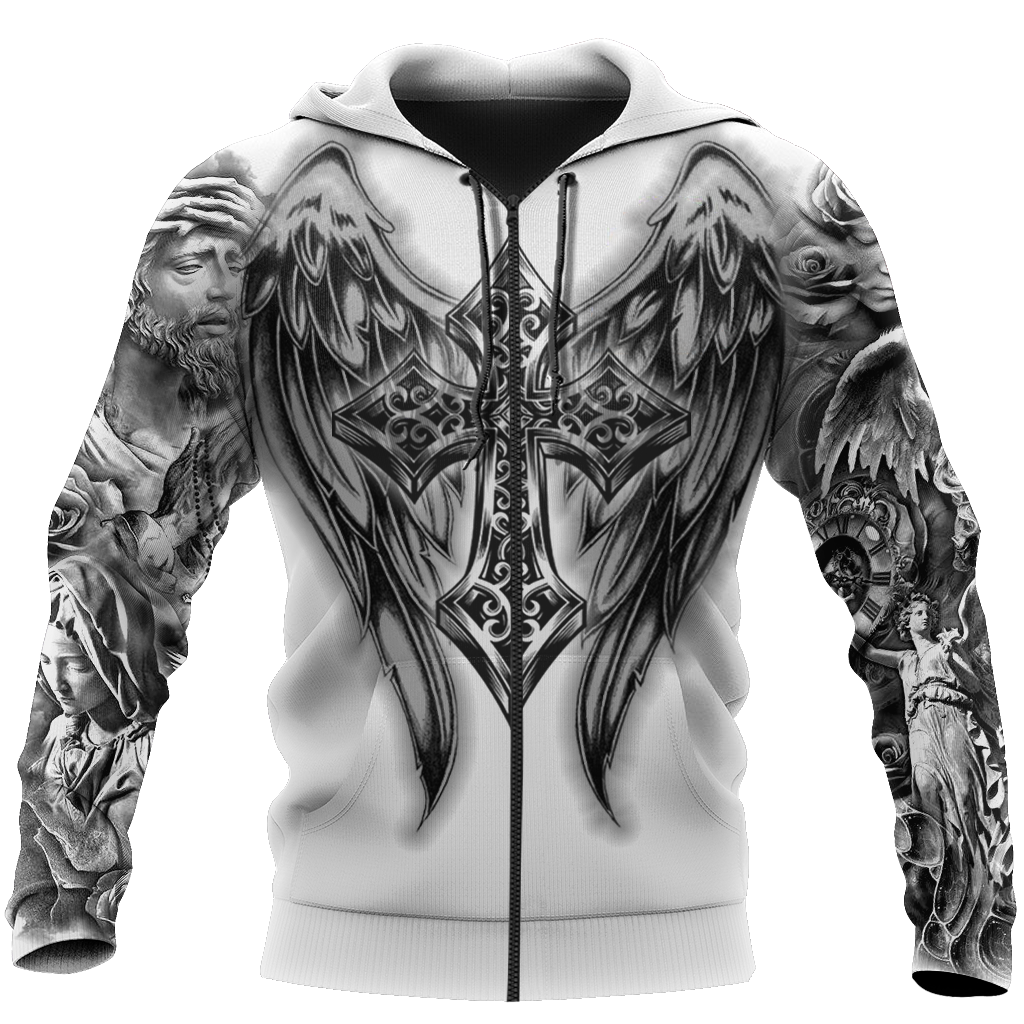Premium Christian Jesus 3D All Over Printed Unisex Shirts - Amaze Style™-Apparel