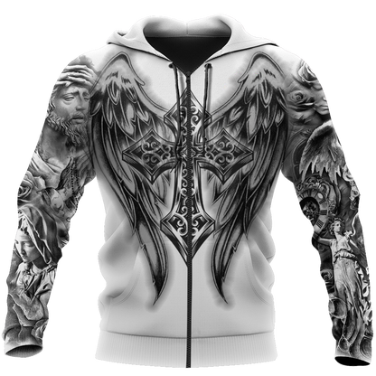 Wings of God Gothic Vibe - Christian - 3D All Over Printed Style for Men and Women