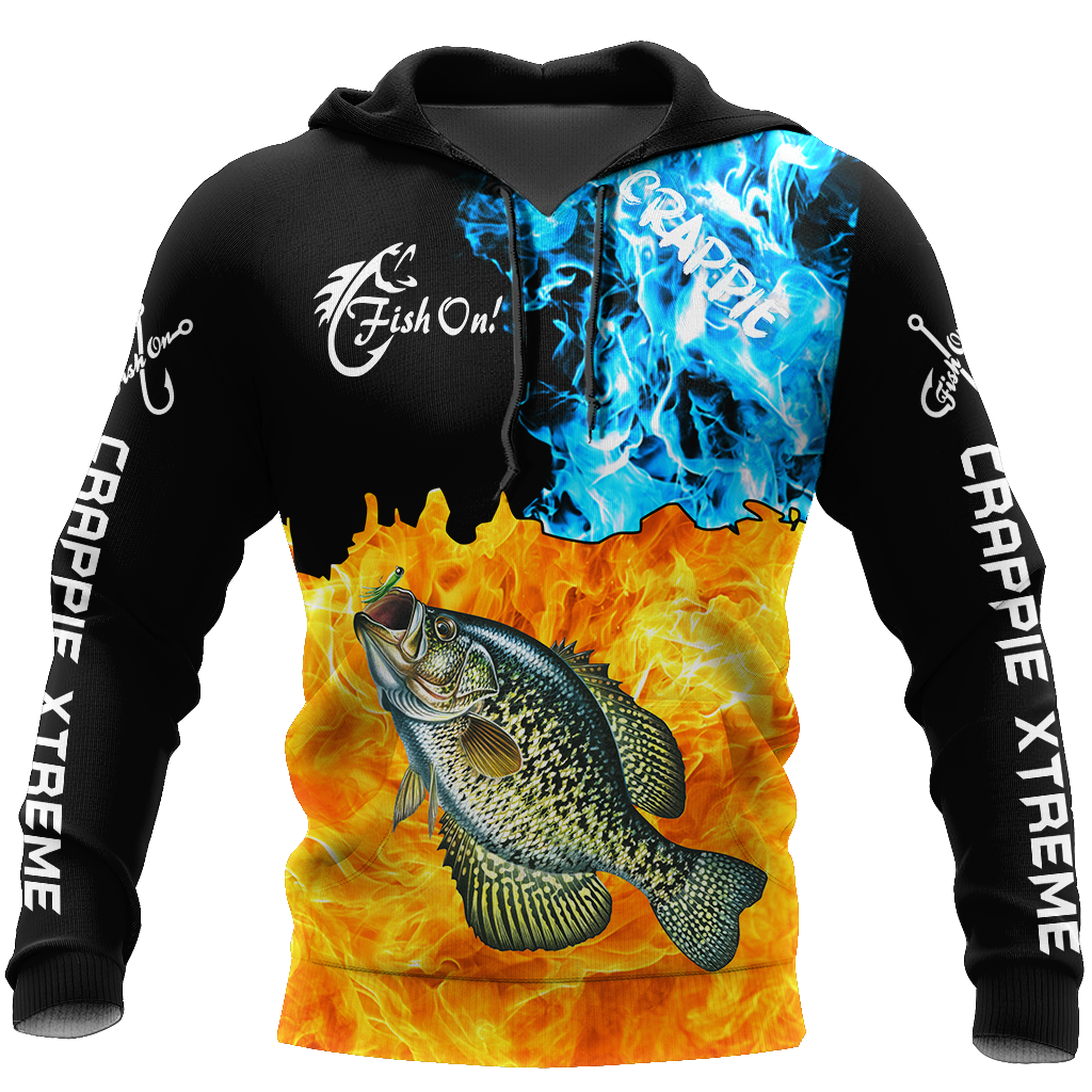 Crappie Xtreme on fire AM100101 - Amaze Style™-Apparel