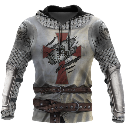 3D All Over Printed Knight Templar Version 3.0 - Amaze Style™-Apparel