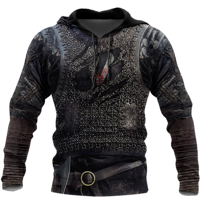 3D All Over  Printed Vikings Armor Tops - Amaze Style™-Apparel