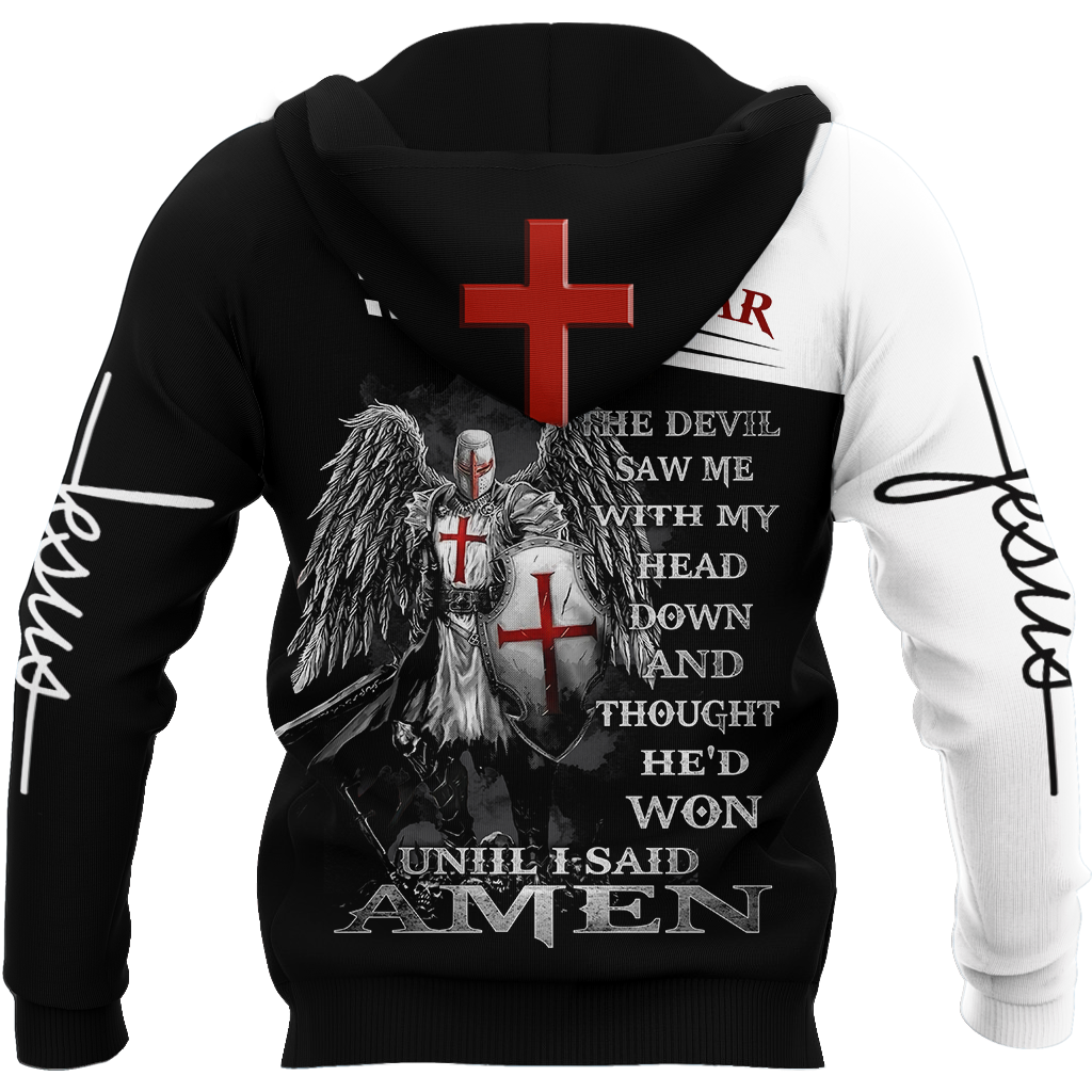 Knight of Christ Jesus 3D All Over Printed Shirts For Men and Women AM220402 - Amaze Style™-Apparel