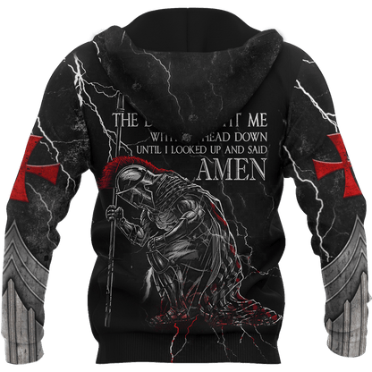 Knight templar 3D all over printed for men and women