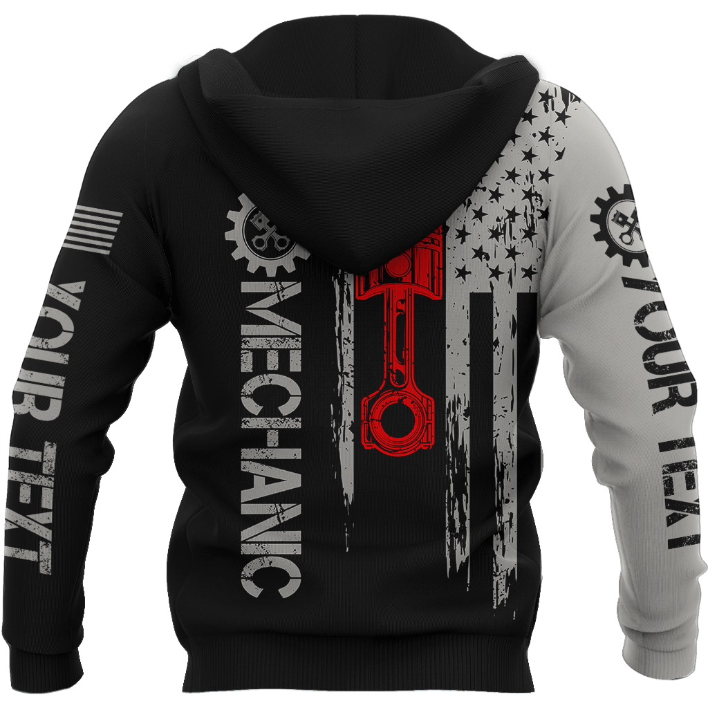 Personalized Mechanic 3D All Over Printed Shirts For Men And Women TN
