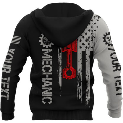 Personalized Mechanic 3D All Over Printed Shirts For Men And Women TN