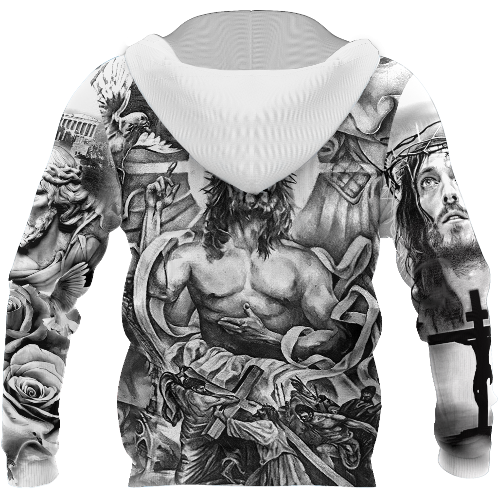 Premium Christian Jesus 3D All Over Printed Unisex Shirts - Amaze Style™-Apparel