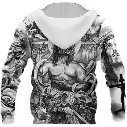 Premium Christian Jesus 3D All Over Printed Unisex Shirts - Amaze Style™-Apparel