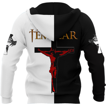 Knight of Christ Jesus 3D All Over Printed Shirts For Men and Women AM210402 - Amaze Style™-Apparel
