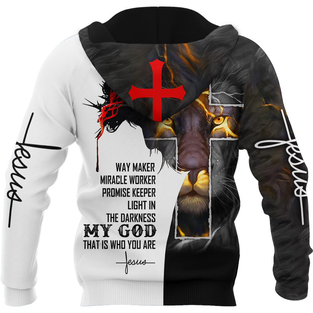 Easter Jesus -  Way Maker Miracle Worker Promise Keeper Light In The Darkness - Amaze Style™-Apparel