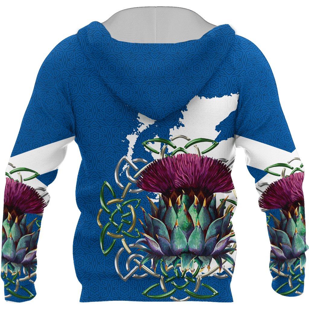 Hoodie Scotland Classic Over Printed Hoodie TP
