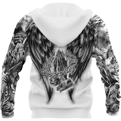 Faith in God Gothic Vibe - Christian - 3D All Over Printed Style for Men and Women