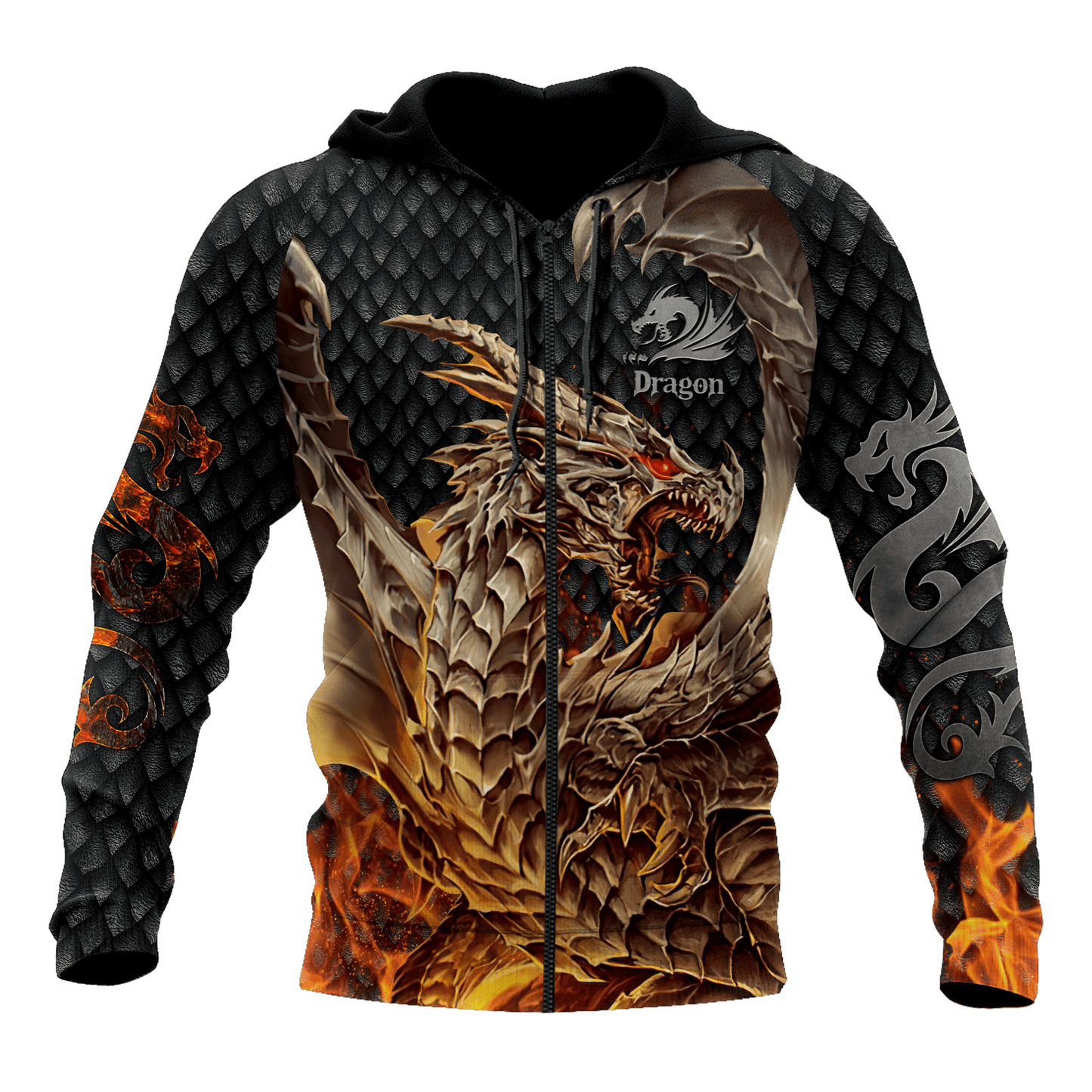 Premium Dragon All Over Printed Shirts For Men And Women MEI